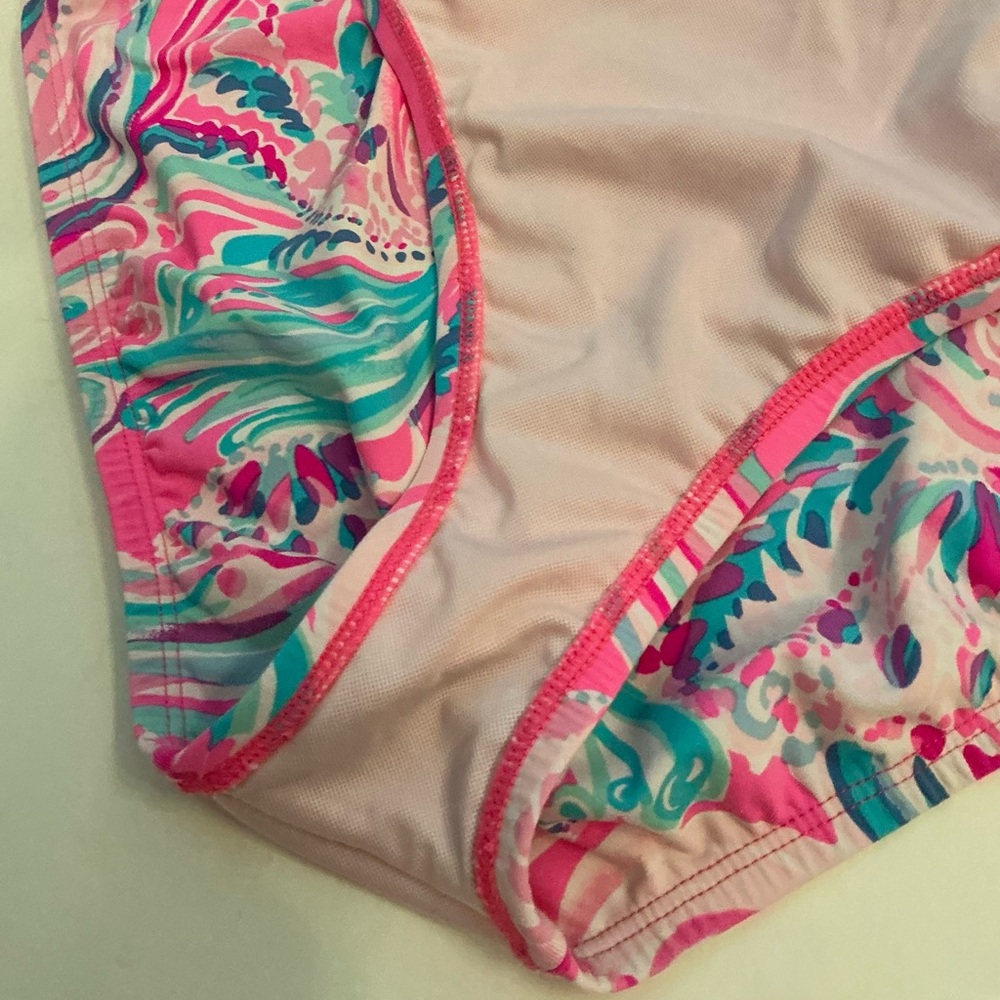 LILLY PULITZER, Women’s Calah Skirted Bikini Bottom, Size 12 - Picture 9 of 15